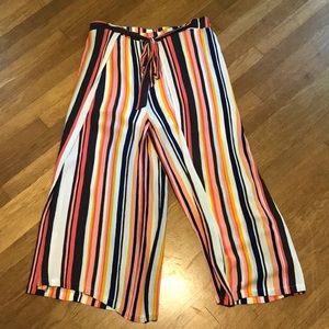 Target Xhilaration Striped Pants with Side Slit